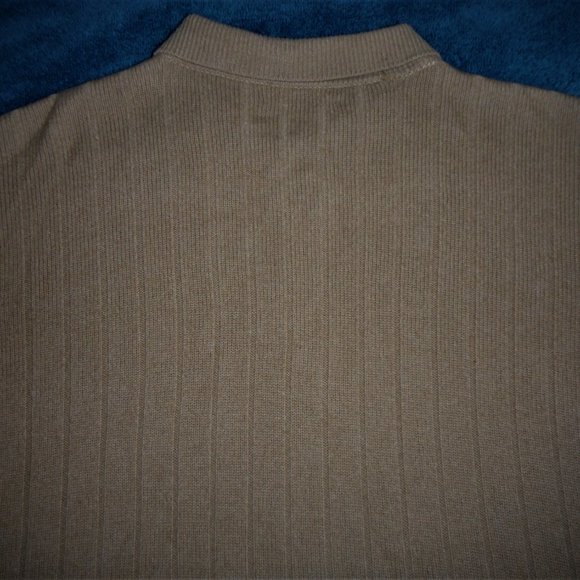 Paul Fredricks ... Full Zip ... Camel Hair Sweater - Picture 4 of 4